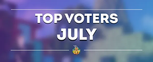 Top Voters - July